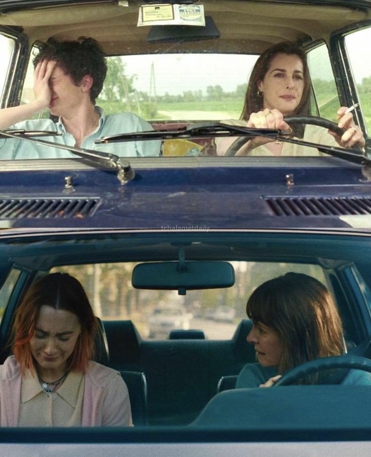 people in cars cinematic mood