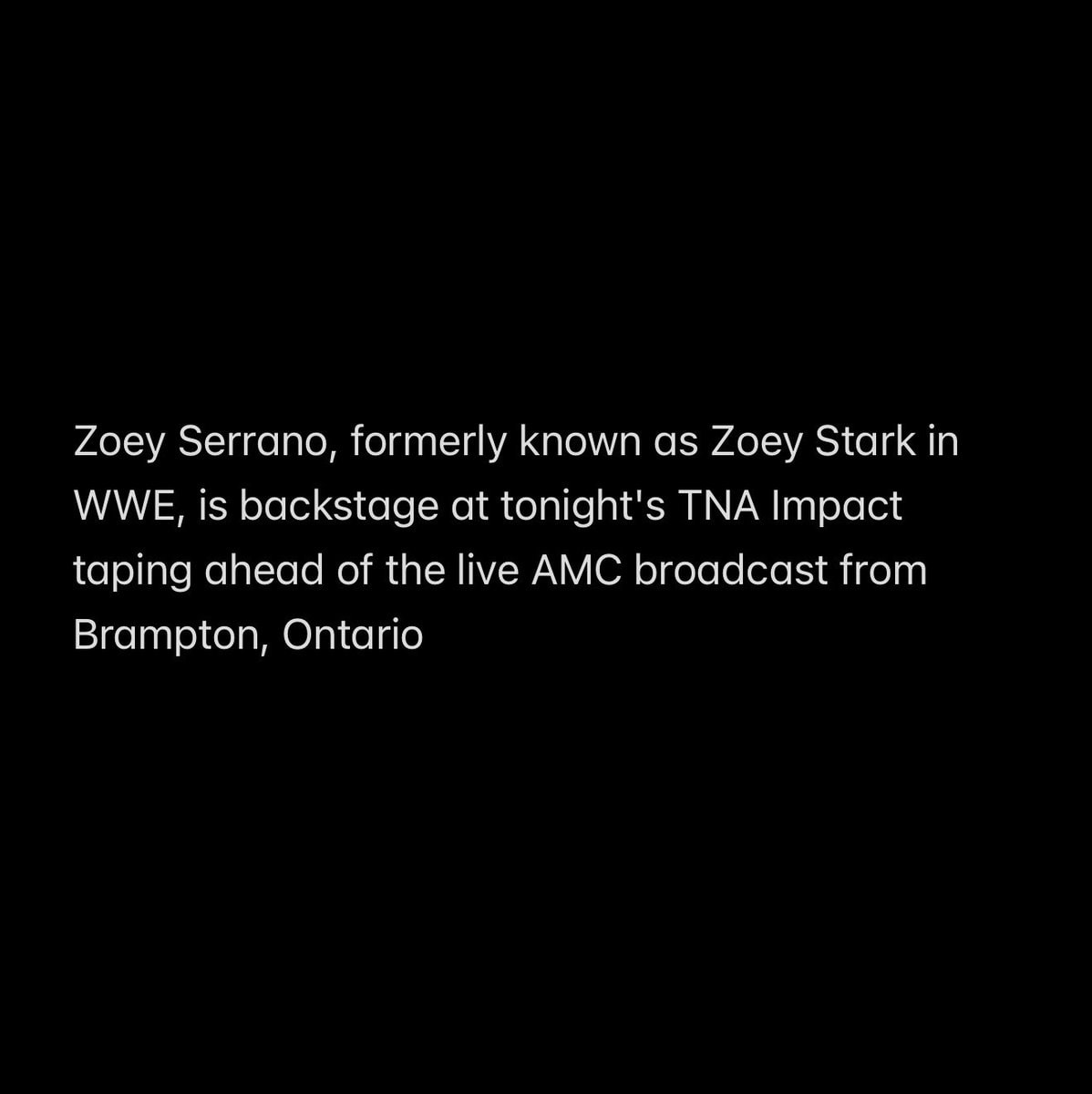 WWE superstar backstage TNA iMPACT