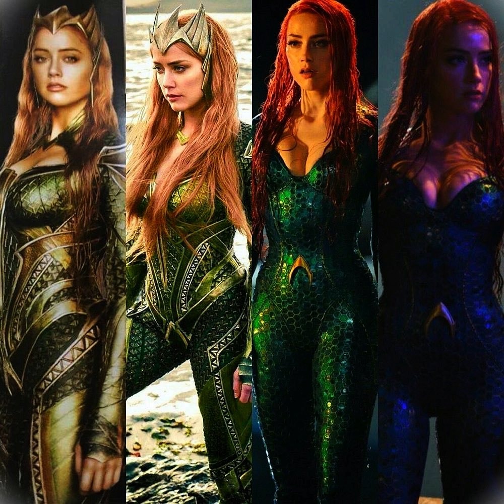 Mera Atlantean armor looks