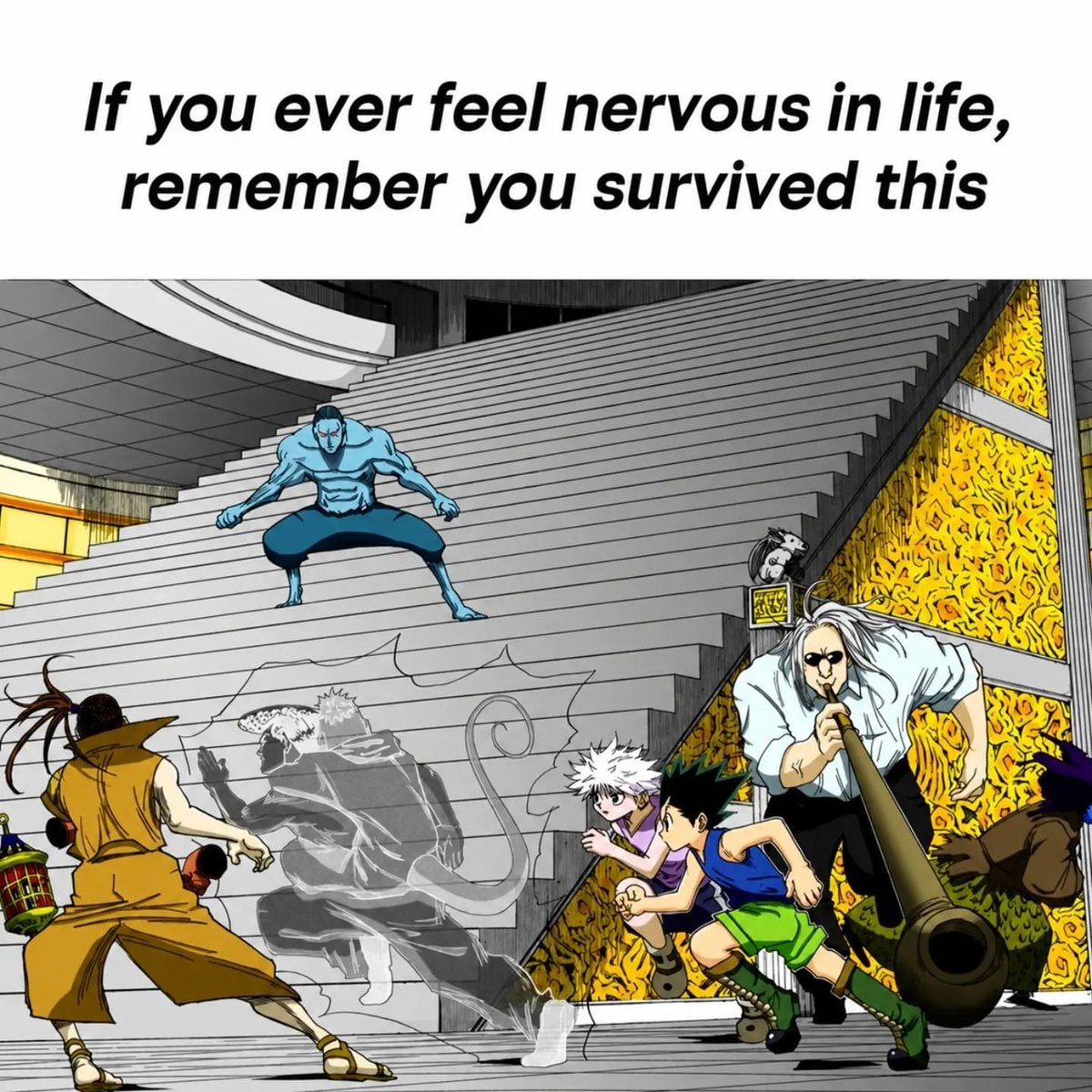Hunter x Hunter encouragement meme Hunter x Hunter encouragement meme