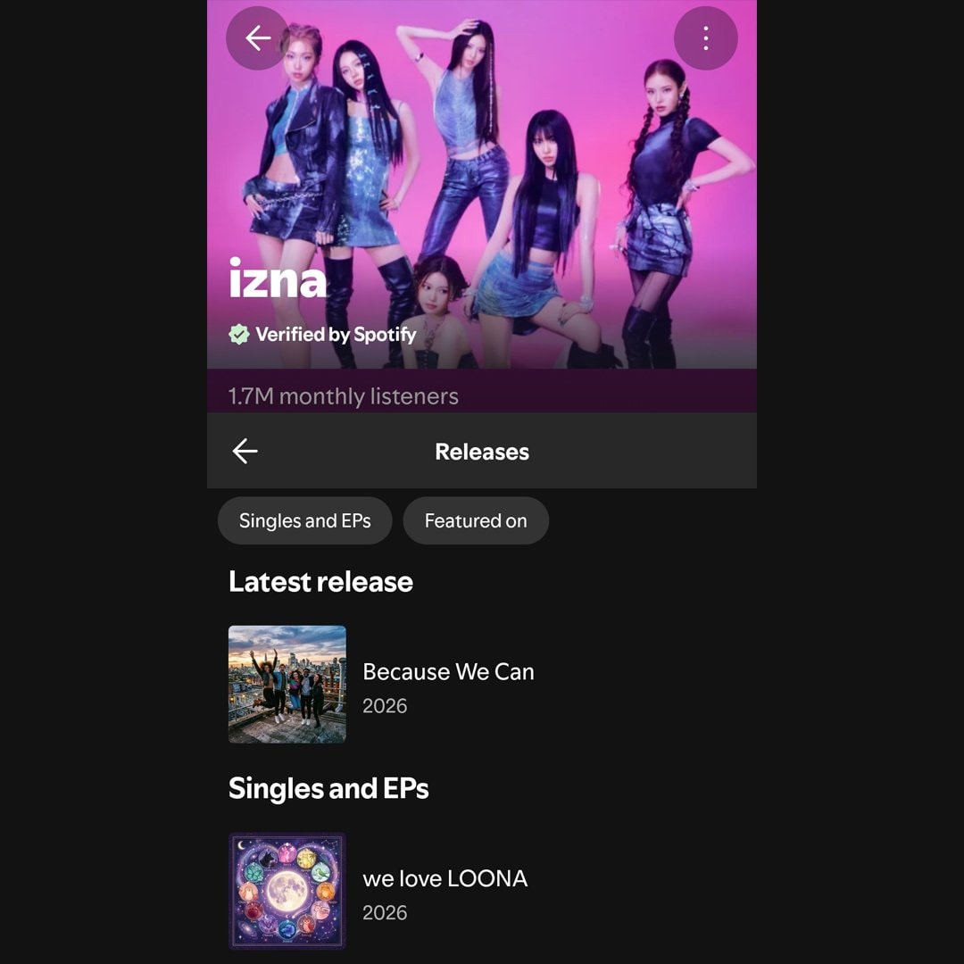 izna Spotify songs uploaded (photo 2 of 2)