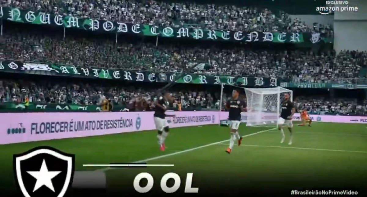 Coritiba vs Botafogo 1x1