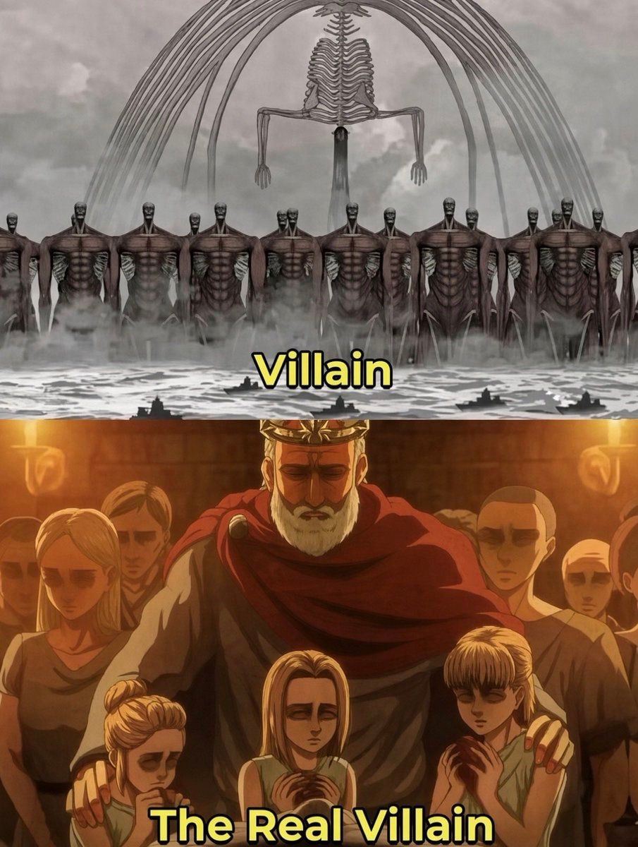 Attack on Titan meme comparison