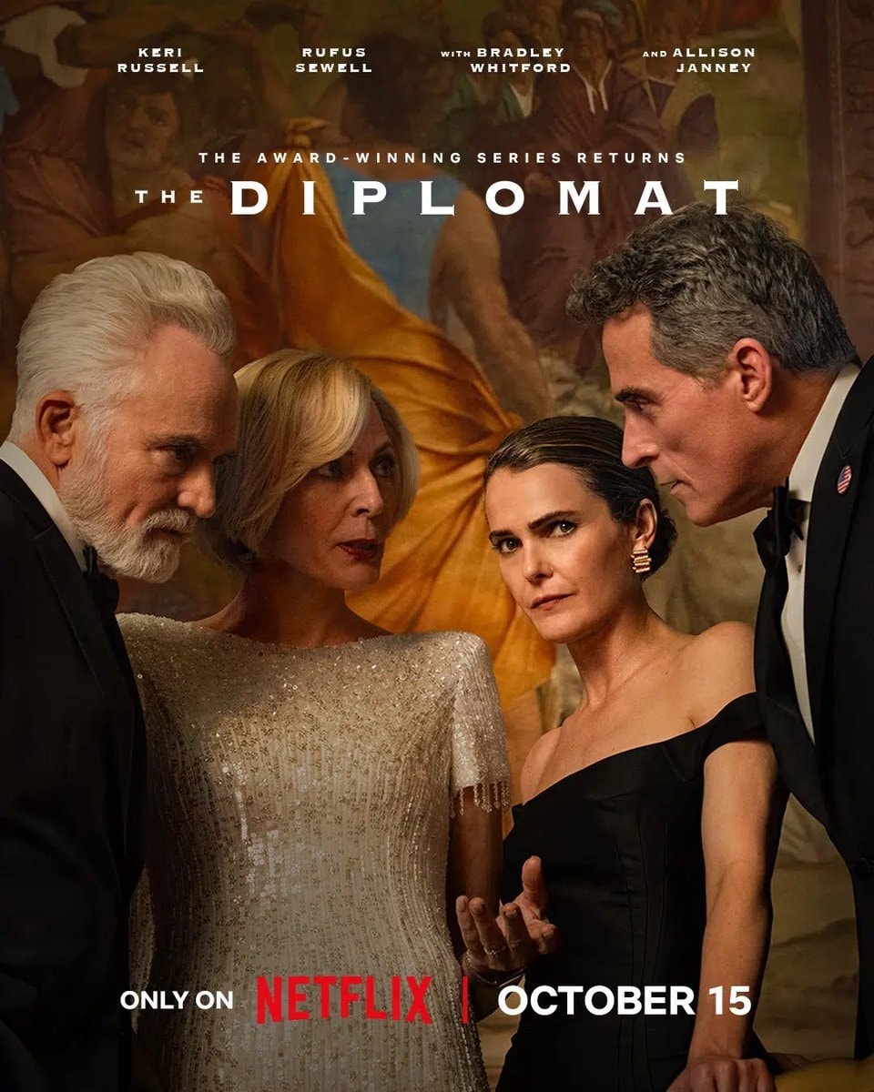 The Diplomat season 4 poster The Diplomat season 4 poster