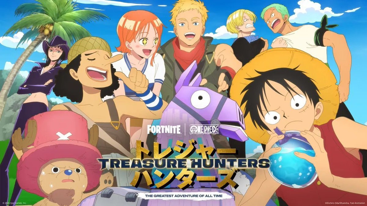 ONE PIECE x FORTNITE crossover