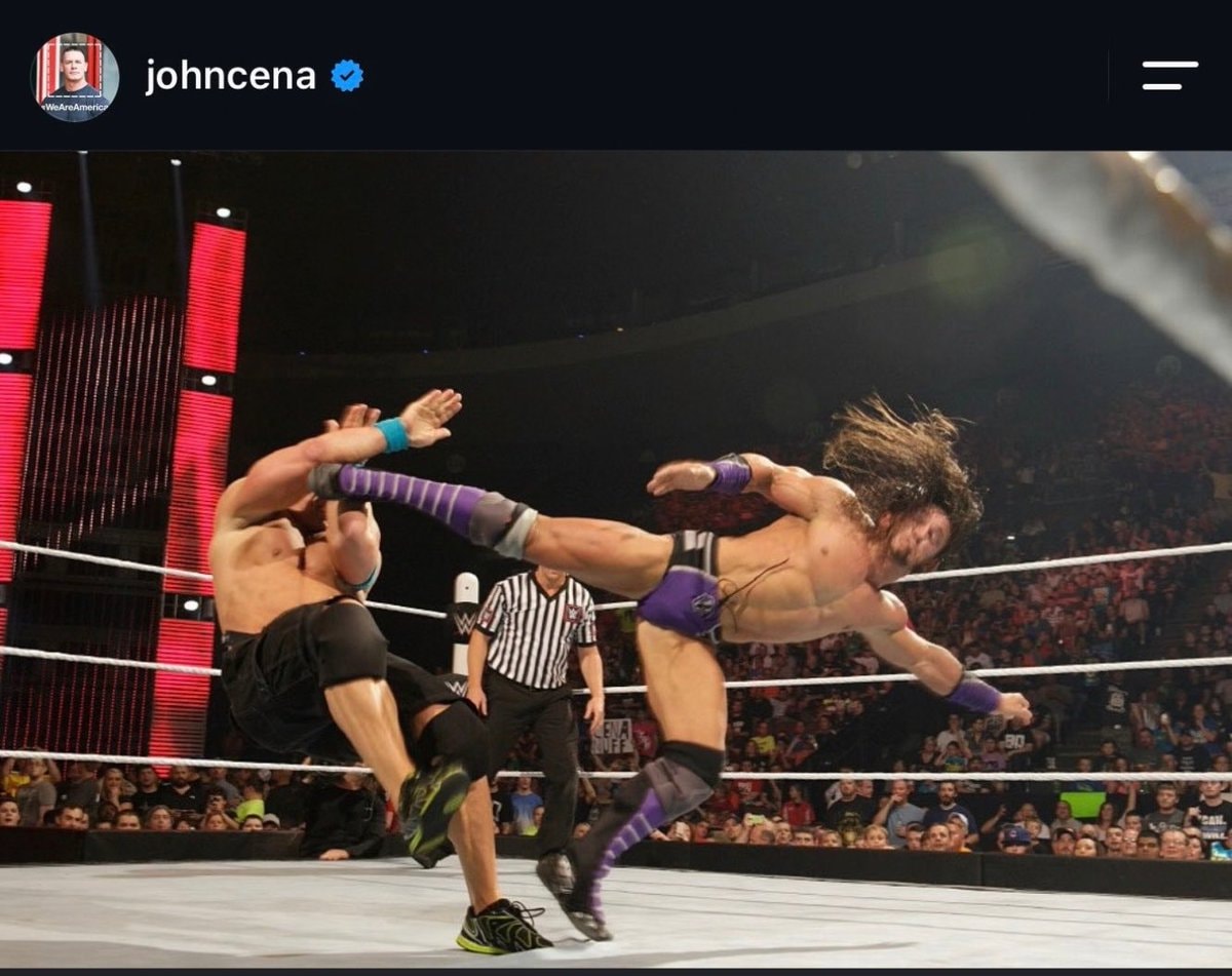 John Cena tribute to PAC