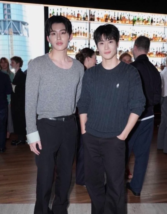 Pond Naravit and Jaehyun at Fashion Week (photo 2 of 2)