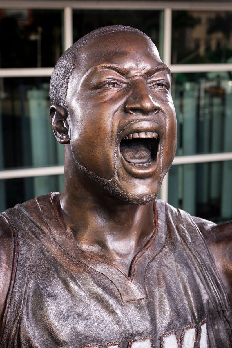 Dwyane Wade statue renovation