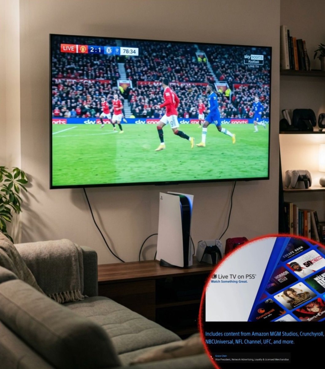 Sony PlayStation 5 Live Tv