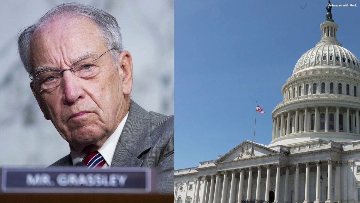 Chuck Grassley files for 2028 reelection