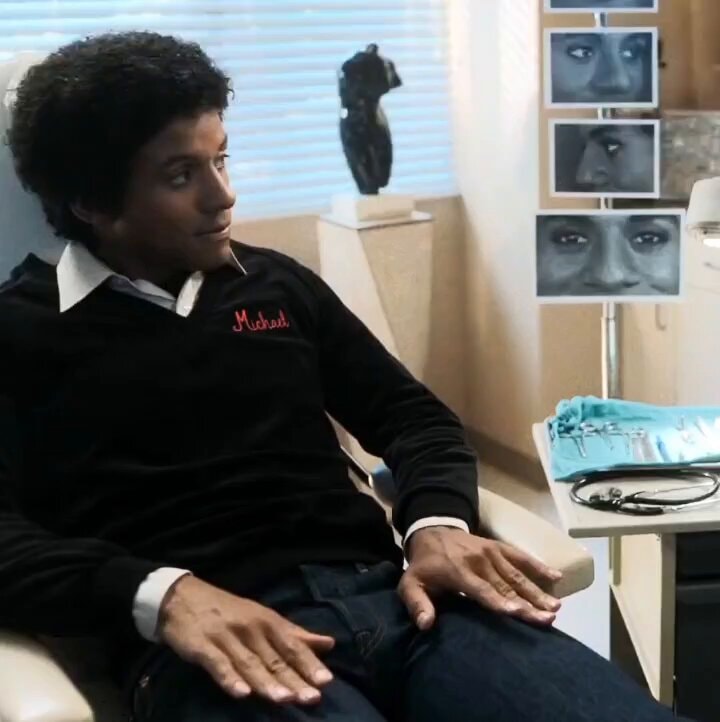 Michael nervous hands