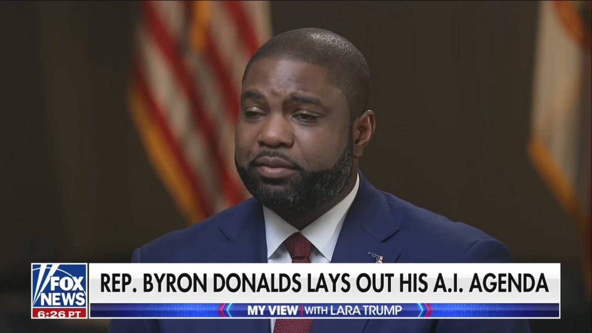 Byron Donalds AI chatbot regulations