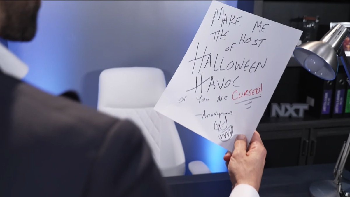 Danhausen Halloween Havoc host pitch