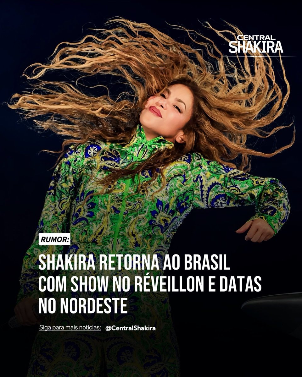 Shakira Brazil Rumor Réveillon