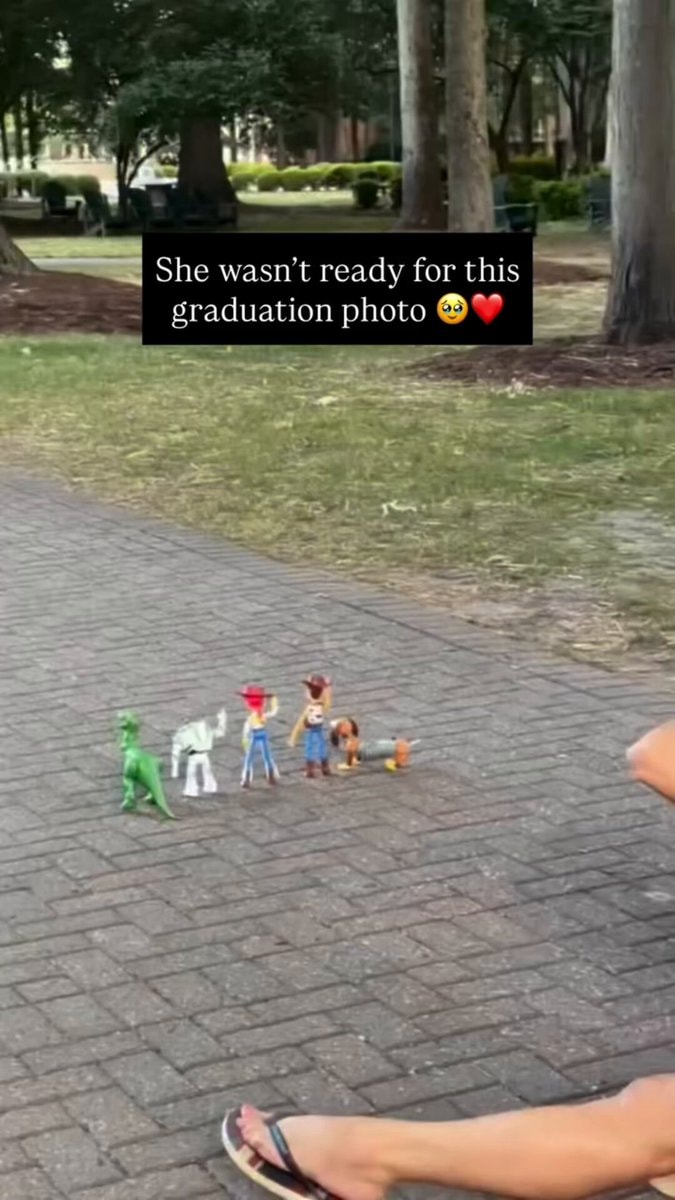 Toy Story graduation send-off