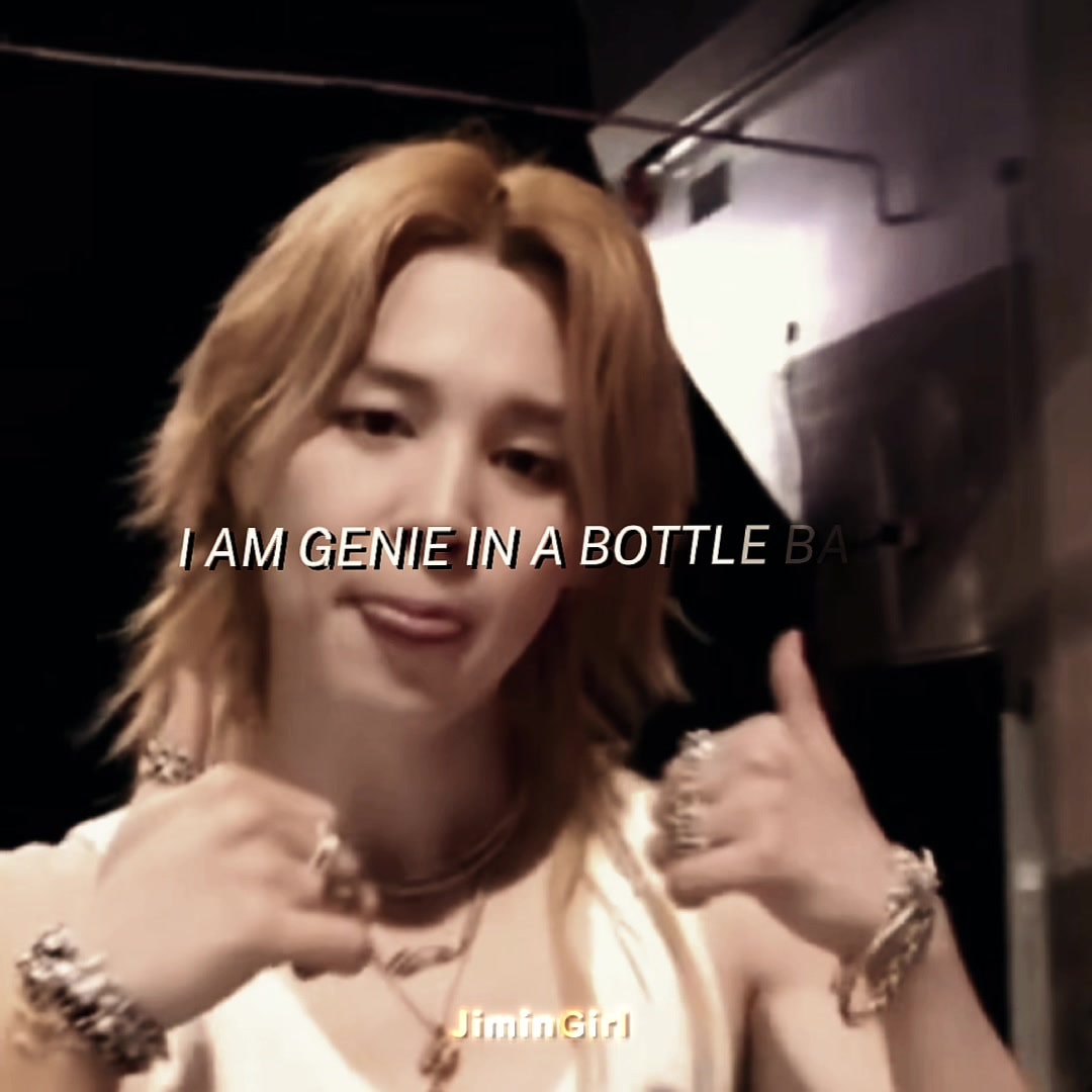 Jimin genie in a bottle edit ☺️