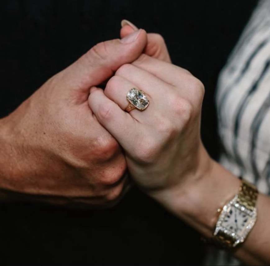 Taylor Swift and Travis Kelce engagement anniversary (photo 2 of 2)
