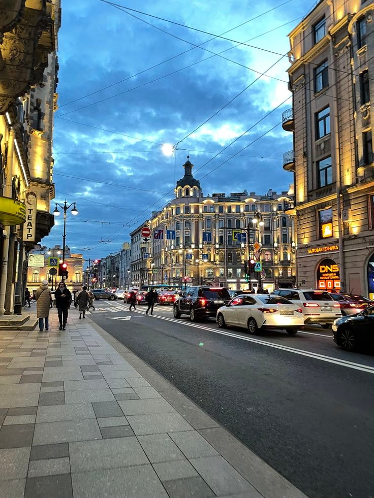Madrid Spain street twilight (photo 2 of 3)