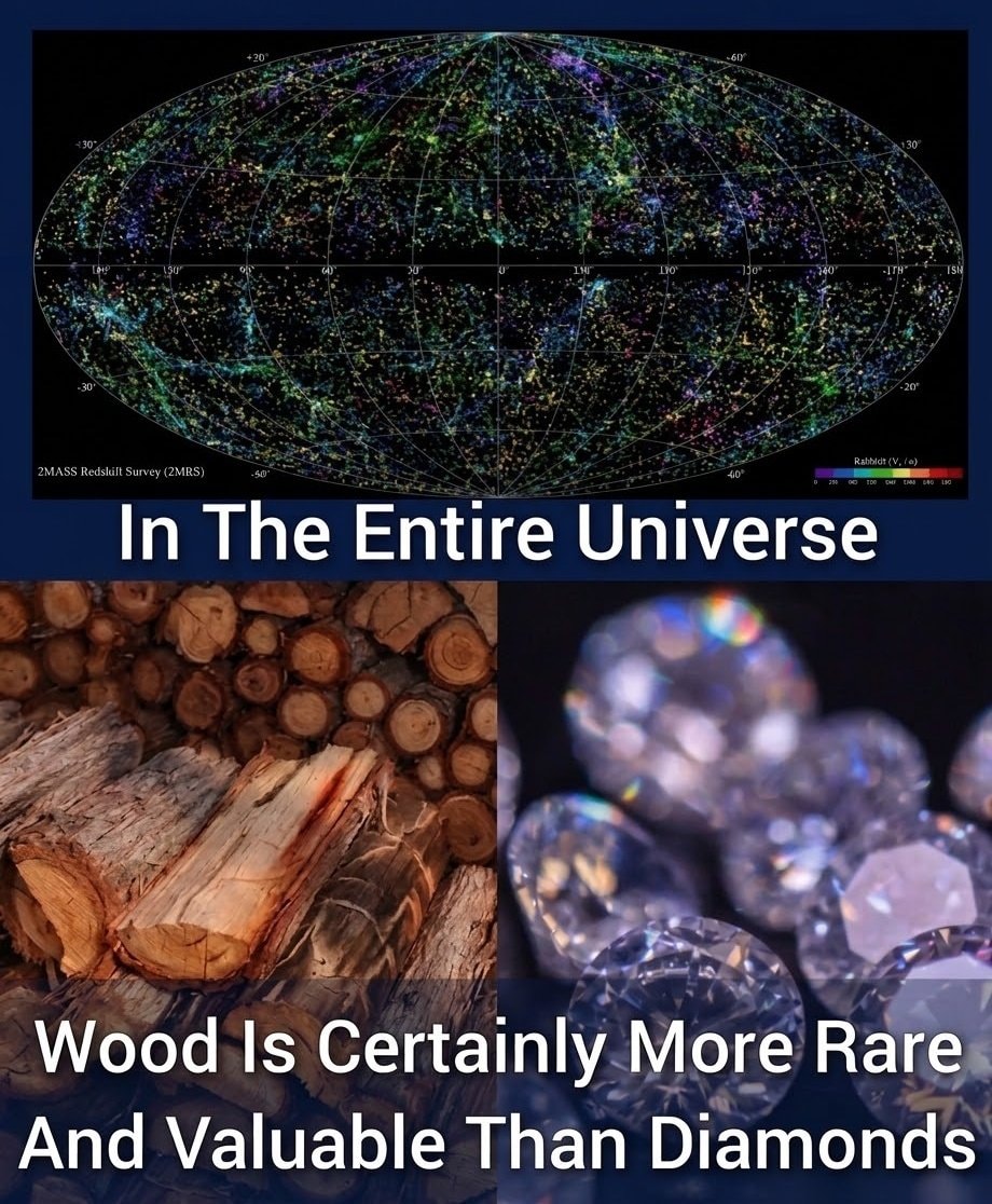 wood rarer than diamonds meme