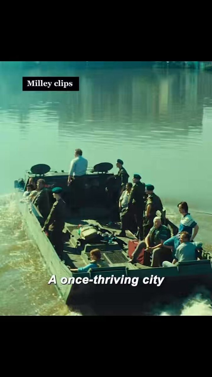 Milley clips flooded city