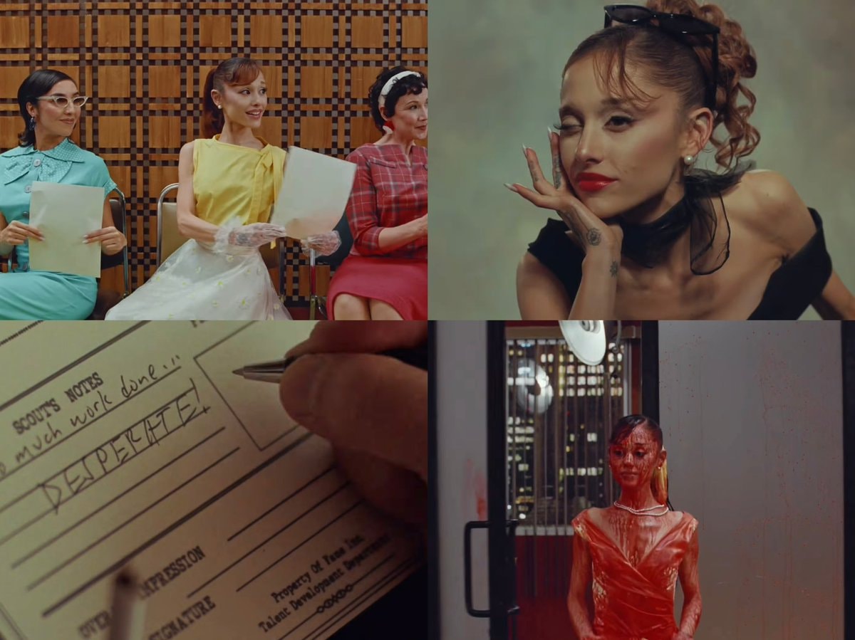 Ariana Grande petal music video