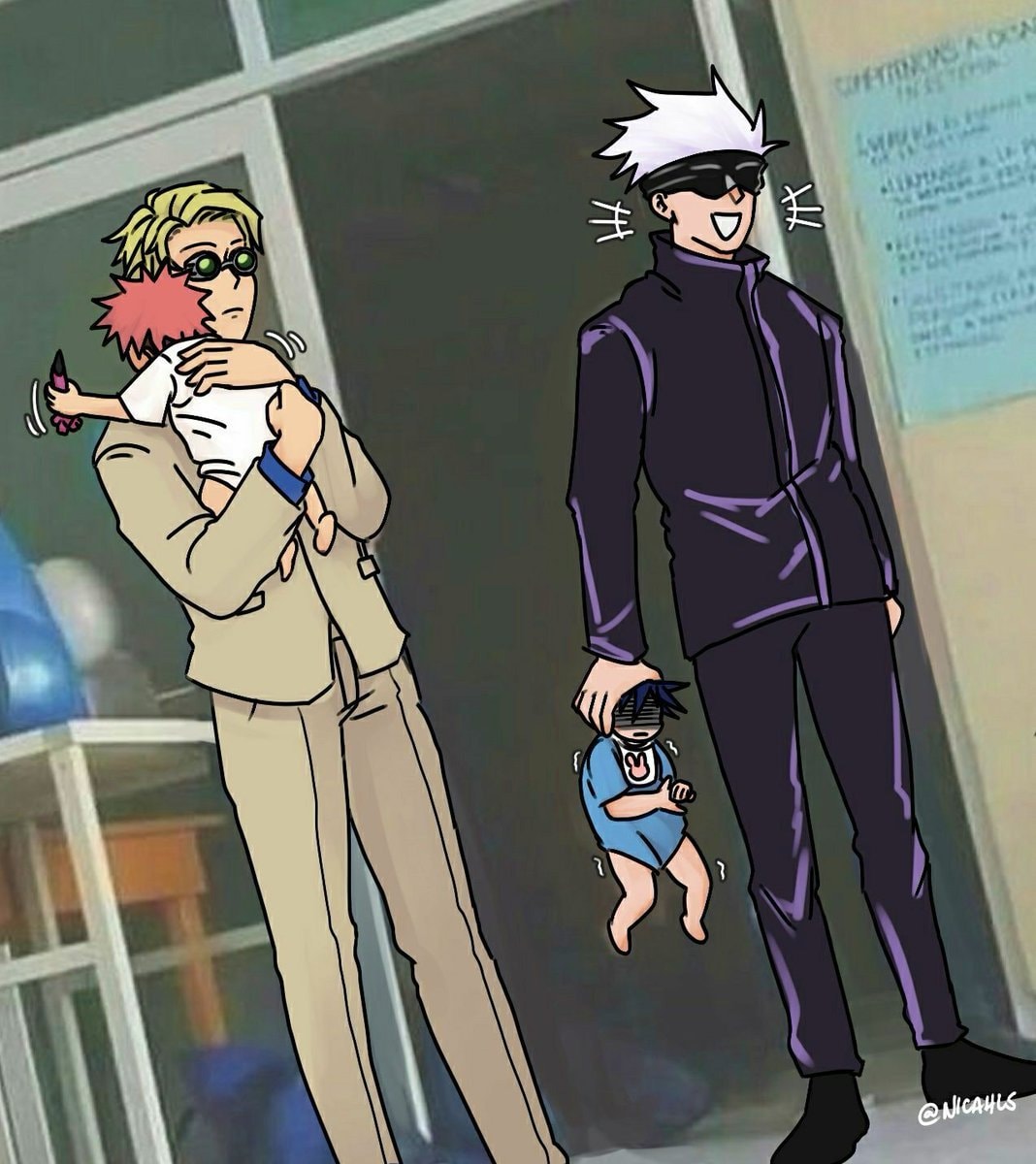 two types of anime dads
