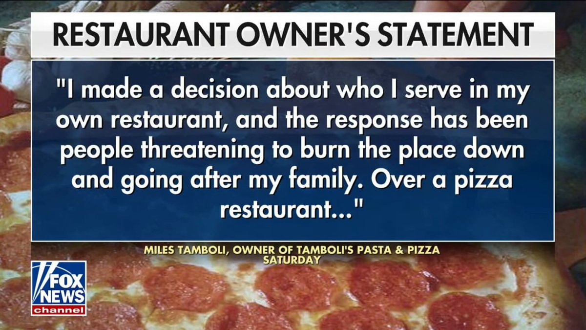 Tom Homan calls out Memphis pizzeria owner Tom Homan calls out Memphis pizzeria owner