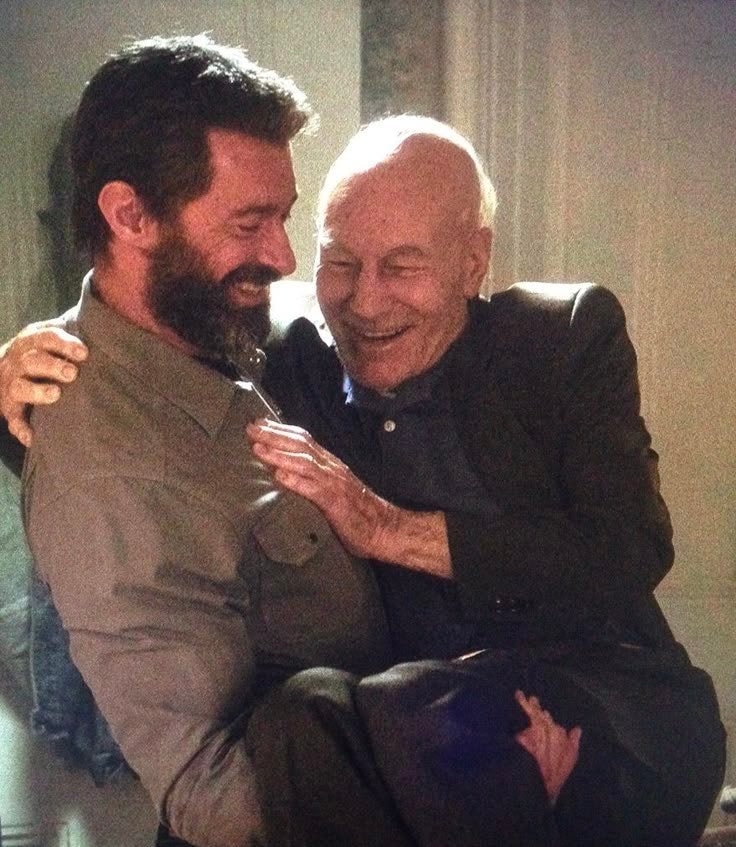 Hugh Jackman pays tribute to Sir Patrick Stewart