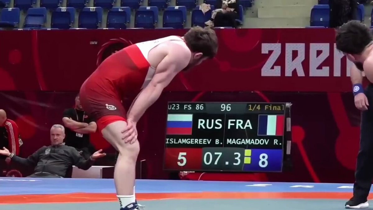 Islamgereev flying squirrel takedown U23