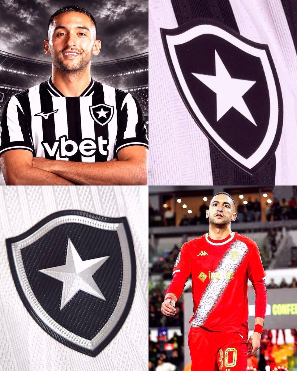 Hakim Ziyech Botafogo transfer news