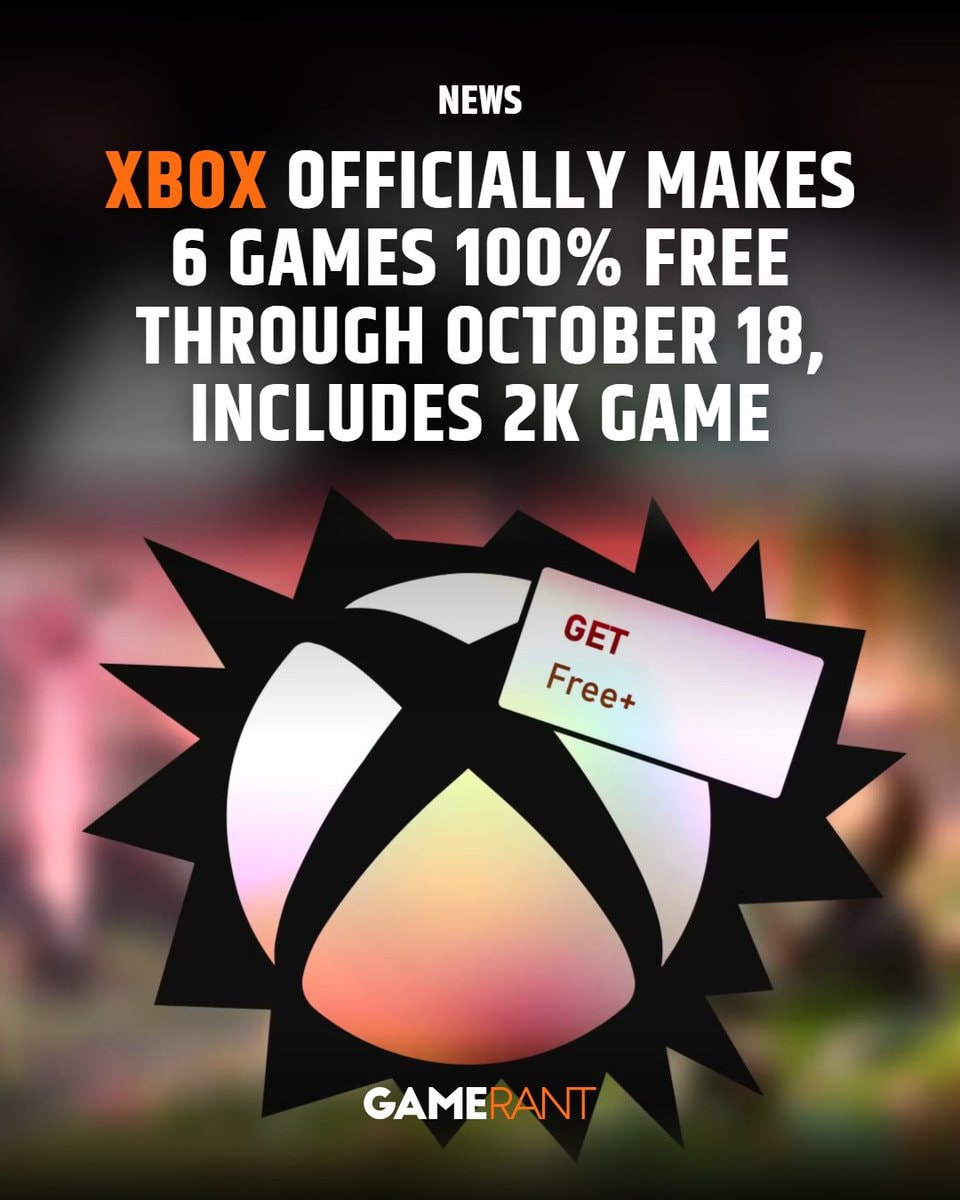 Xbox Free Play Days six games