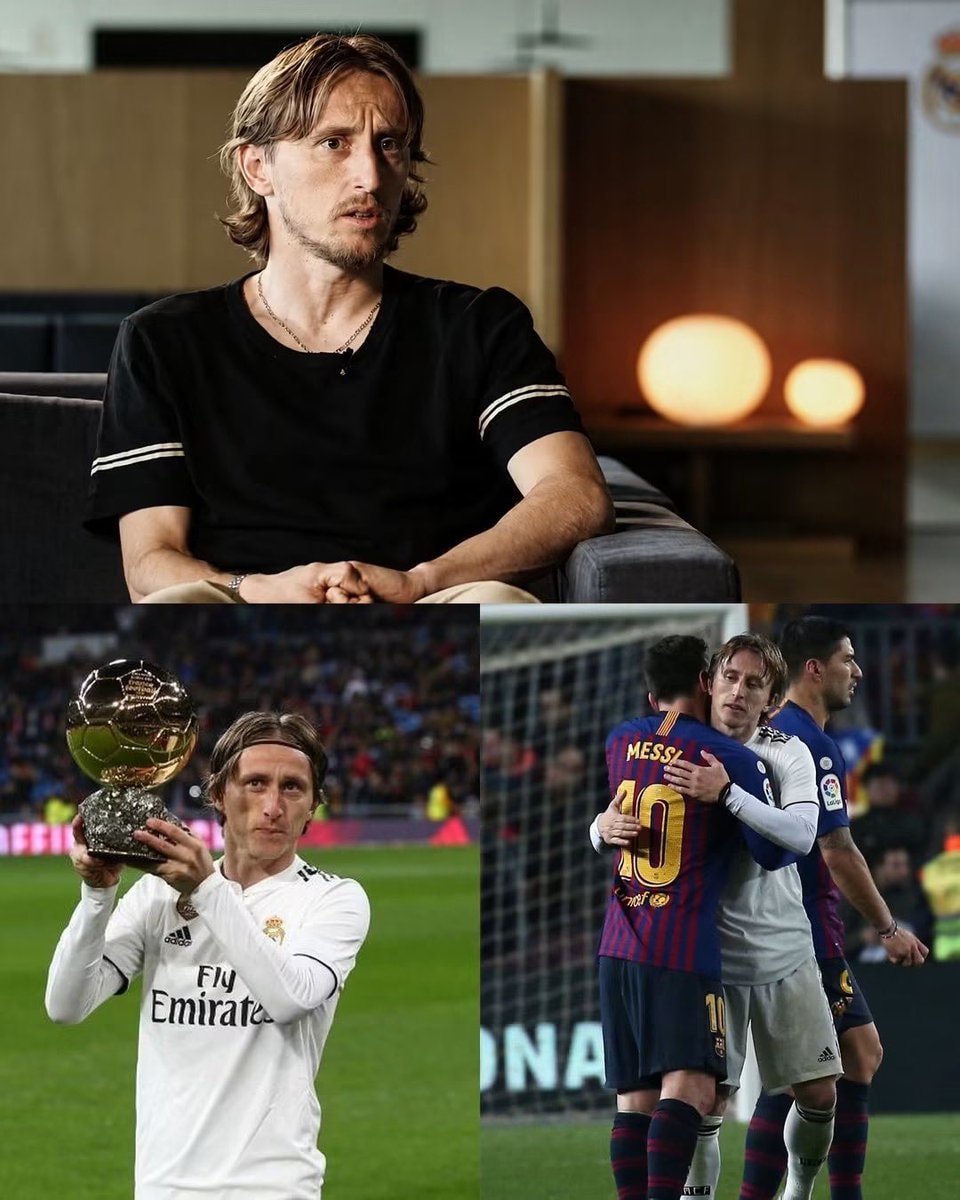 Luka Modrić Messi Cristiano Ballon d'Or interview Real Madrid