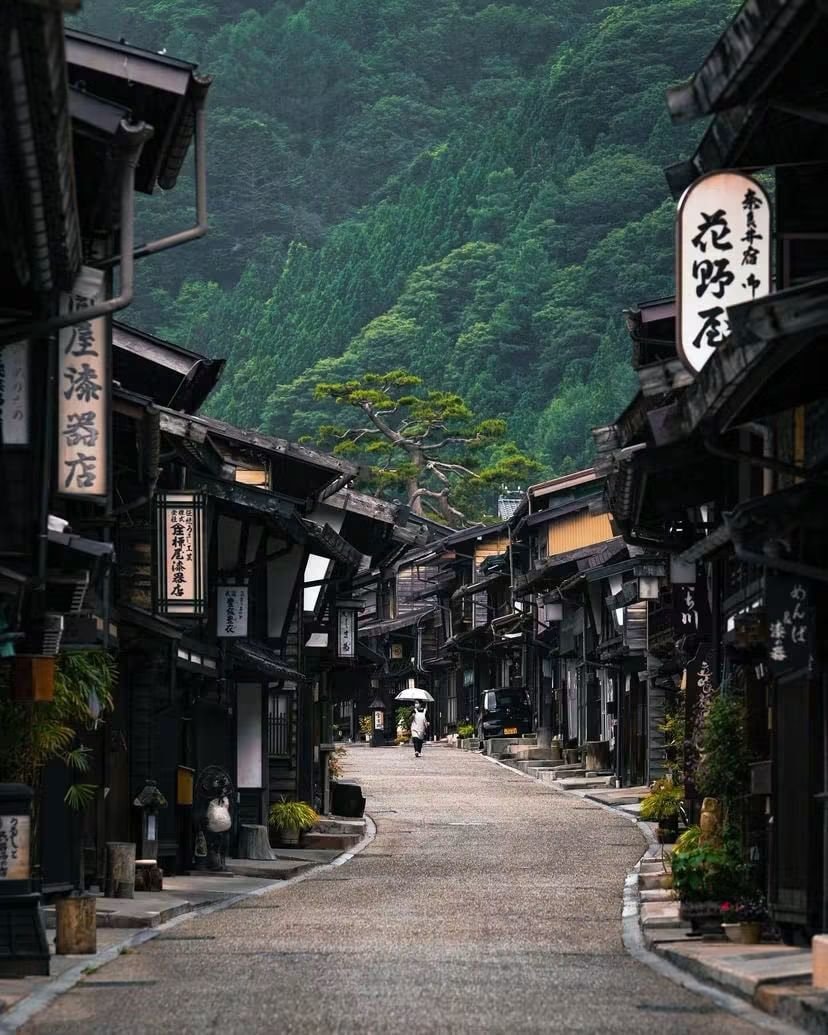 Nagano Japan street scene