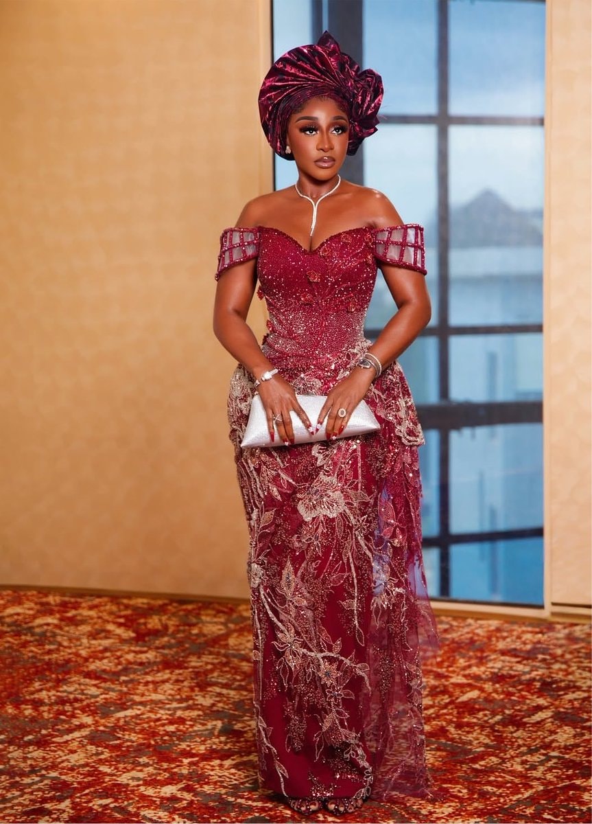 INI EDO red gown #sobeau2026 (photo 2 of 2)