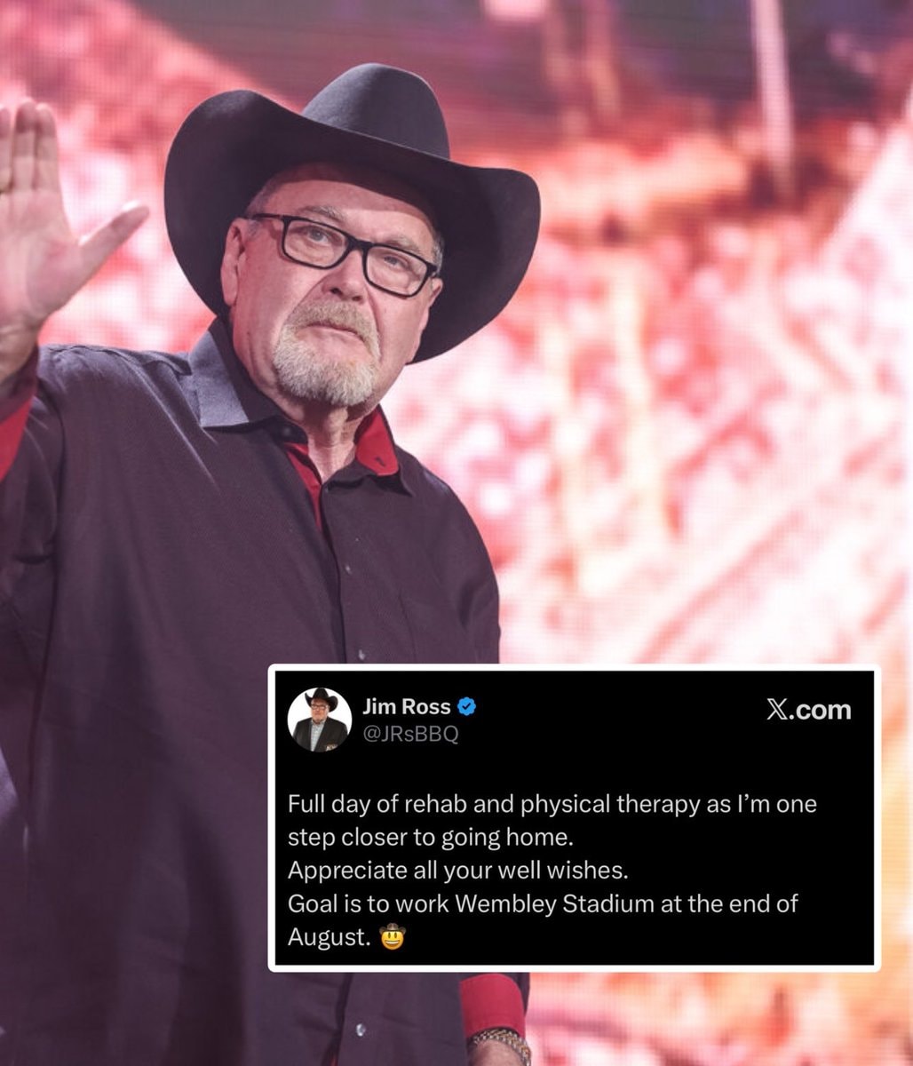 Jim Ross Wembley Stadium goal