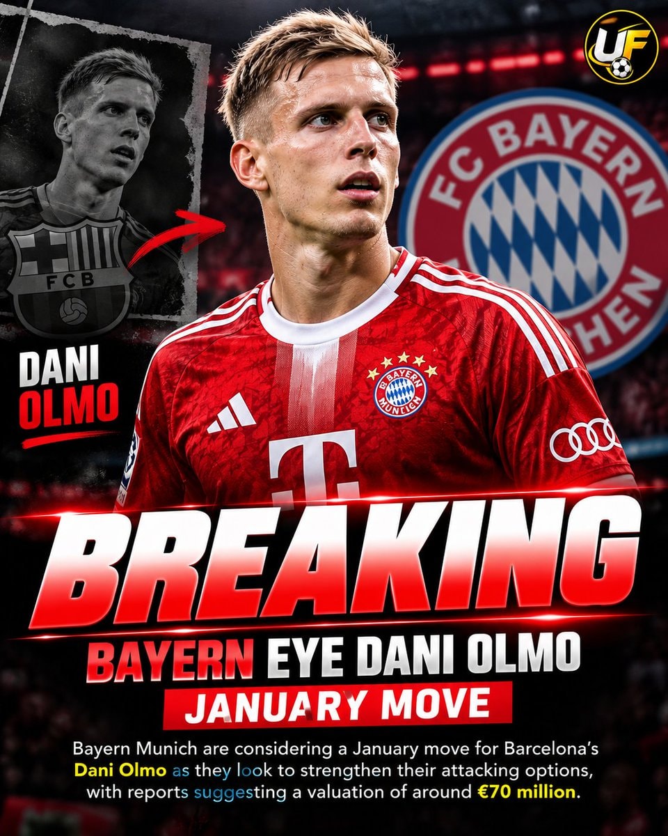 Dani Olmo Bayern Munich January move