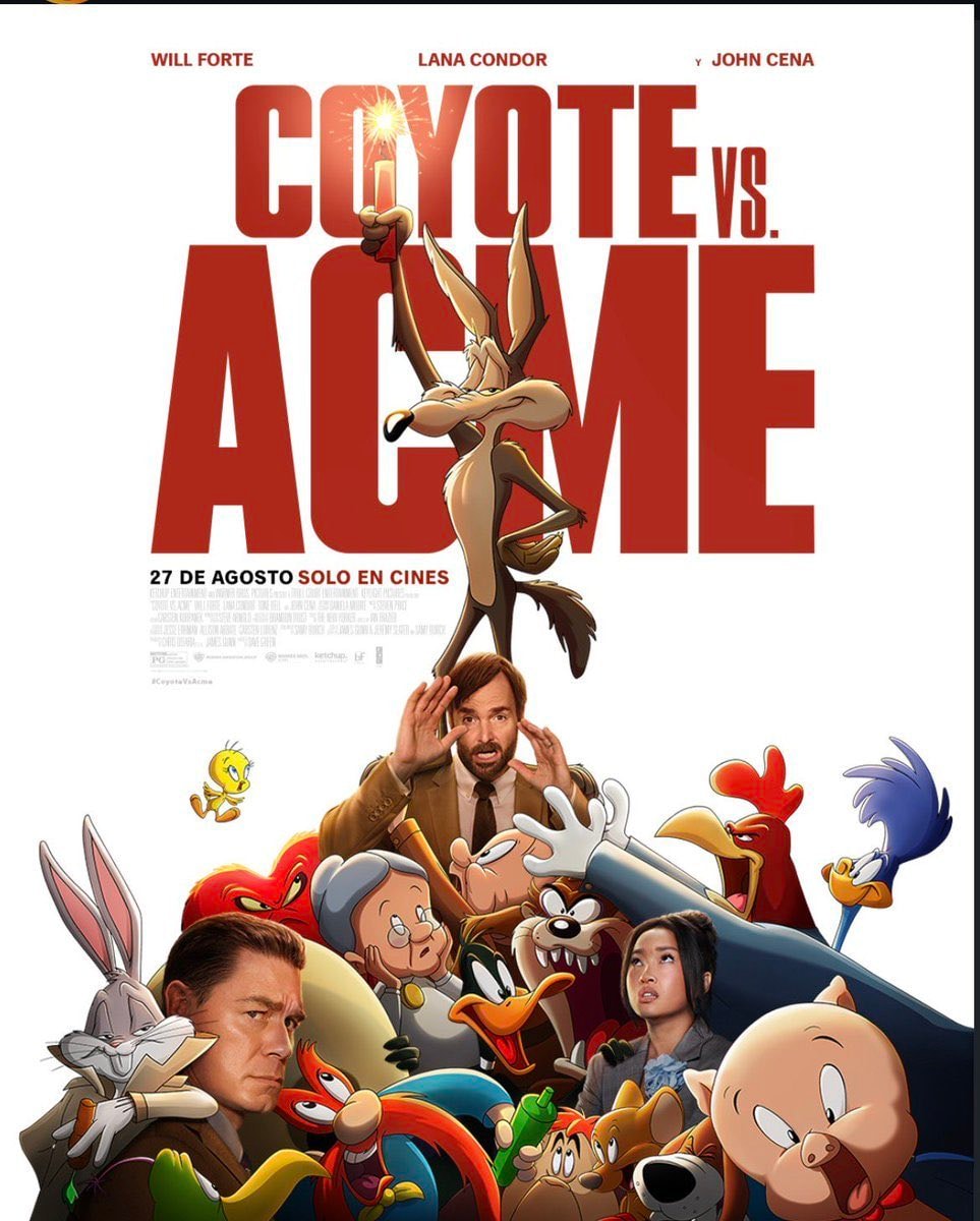 Coyote vs Acme new poster