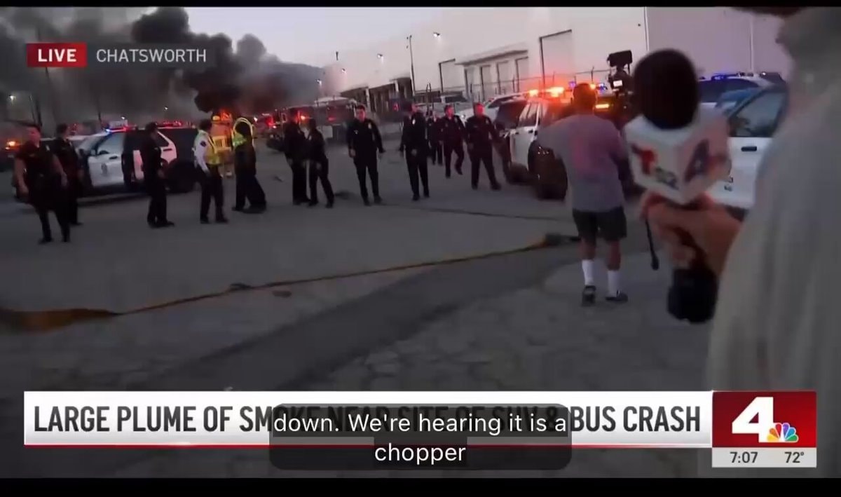 News Helicopter crash in LA