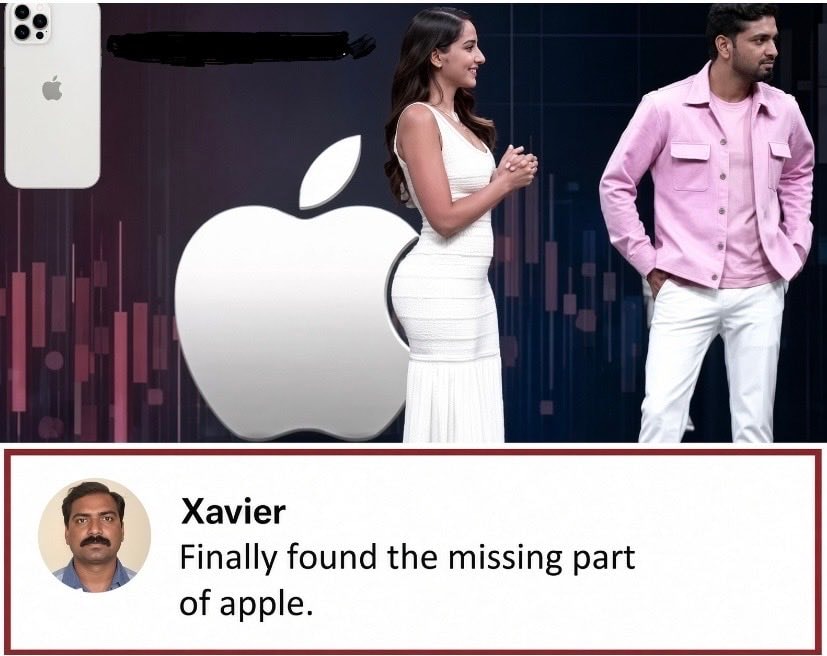 Xavier finds missing Apple part