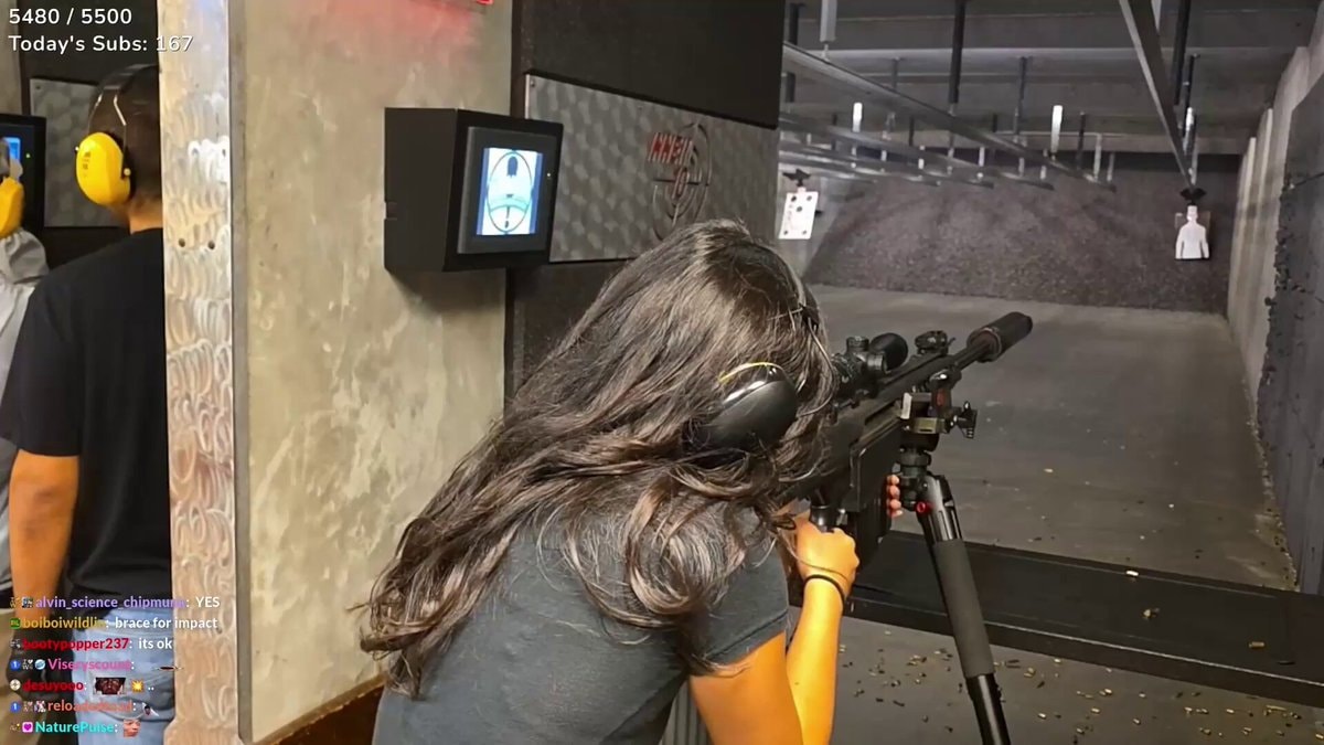 ExtraEmily.50-cal sniper rifle moment ExtraEmily.50-cal sniper rifle moment