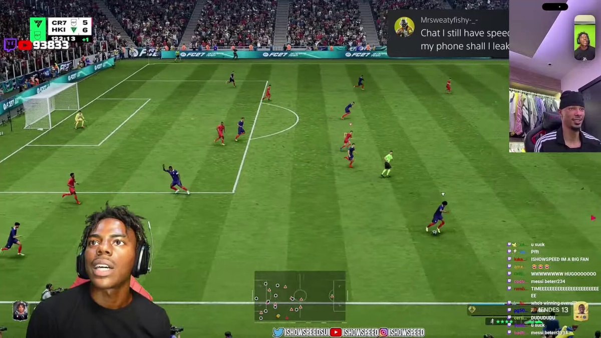 IShowSpeed destroys setup after FC 27 bet IShowSpeed destroys setup after FC 27 bet