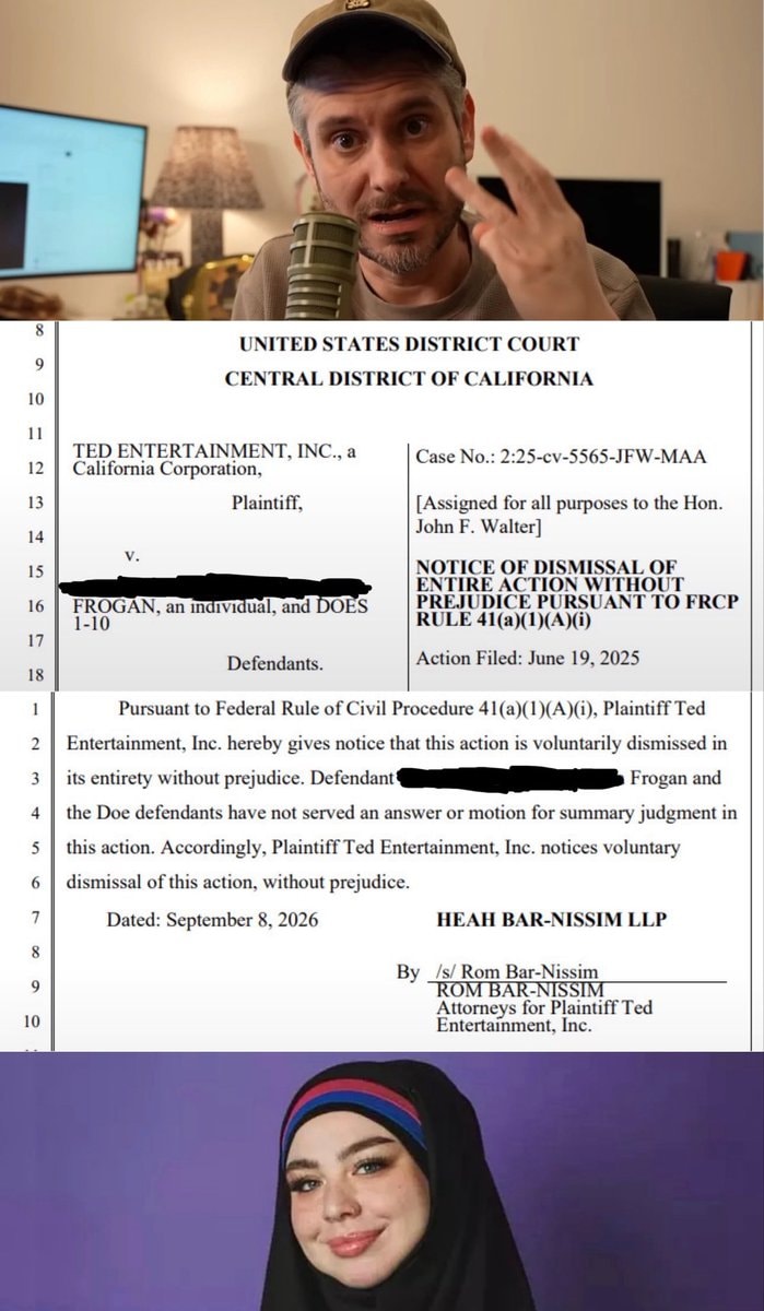 Ethan Klein withdraws Frogan lawsuit