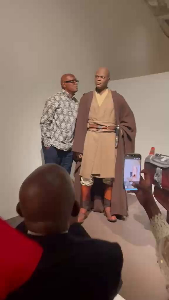 Samuel L. Jackson Mace Windu reaction