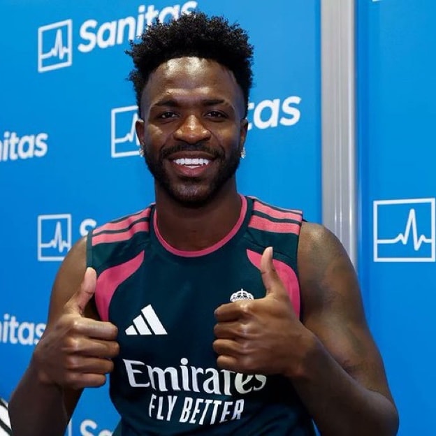 Vinicius Junior Real Madrid preseason medicals