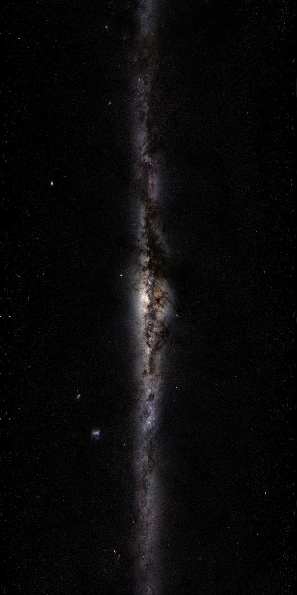 Milky Way and the Sun