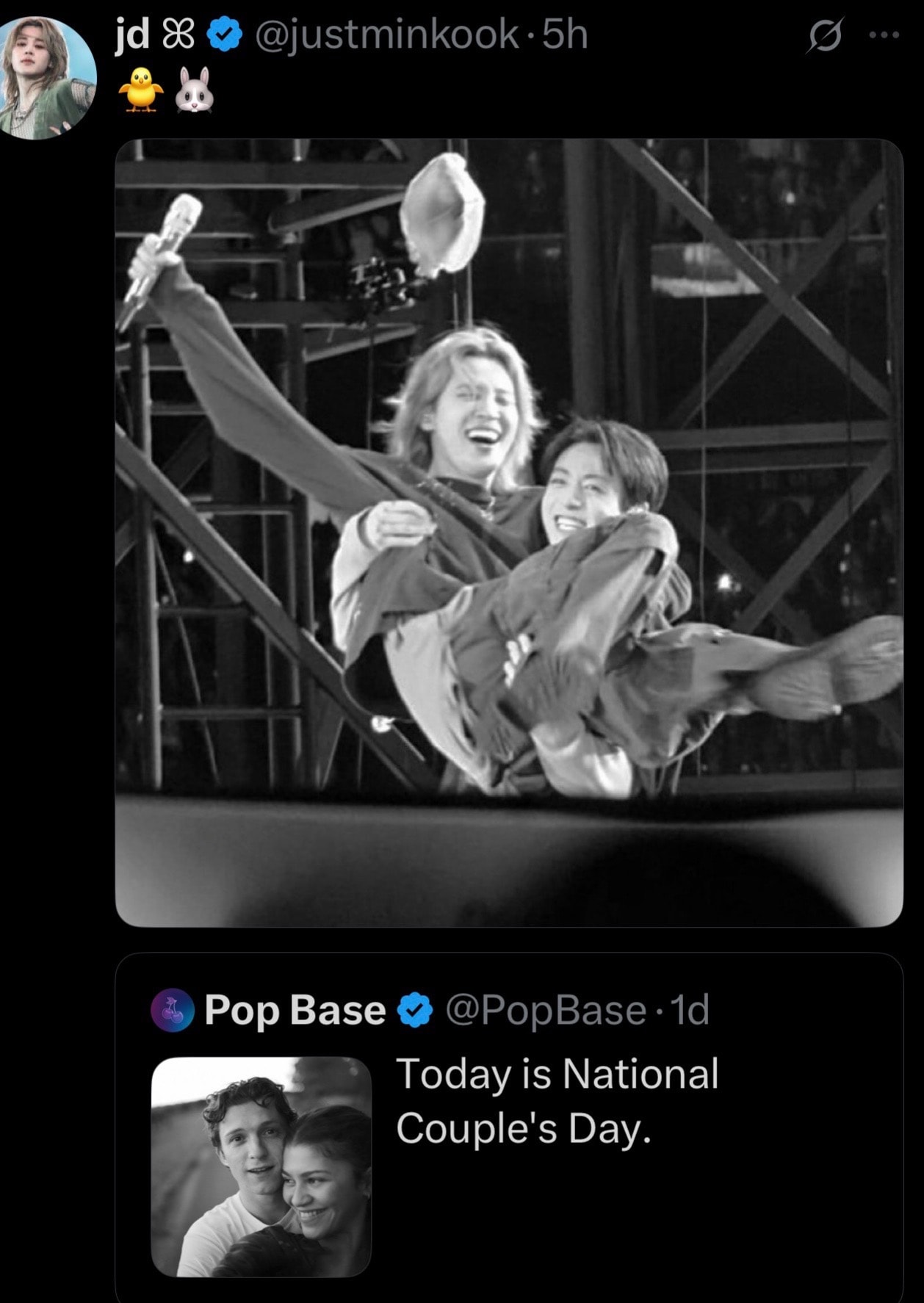 Tom Holland Zendaya National Couple's Day Tom Holland Zendaya National Couple's Day