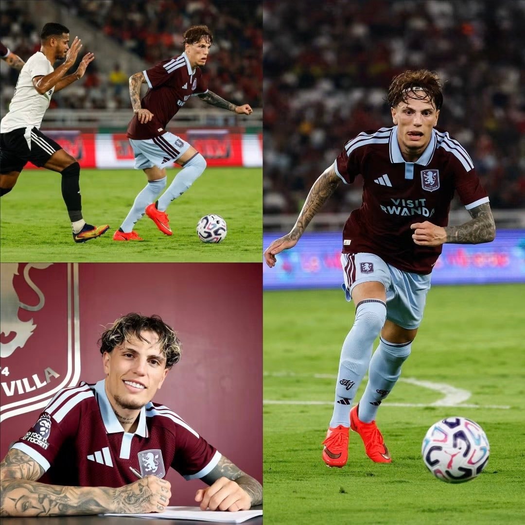 Garnacho Aston Villa debut