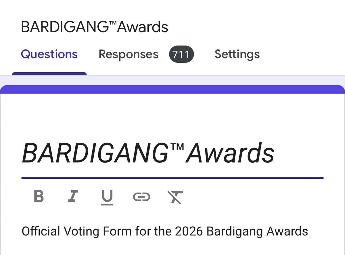 BG voting closes at 1PM EST