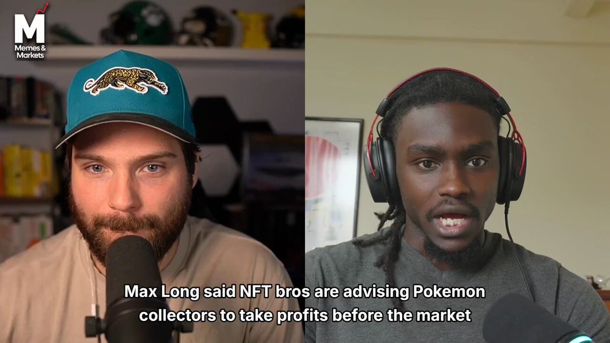 Max Long on NFT traders warning Pokemon collectors