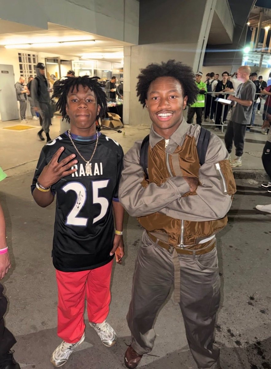 RaKai meets Neymar Jr. and Zay Flowers (photo 2 of 2)